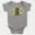 Neenga Romba Sappaa Phigru Short Sleeve Baby Onesie in Heather Color